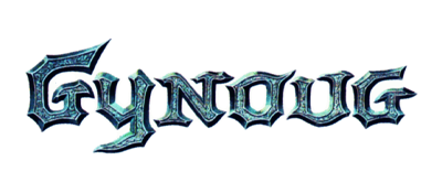 Gynoug logo for Sega Mega Drive